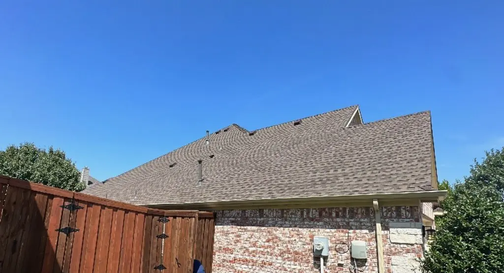Completed roof replacement project in Cedar City